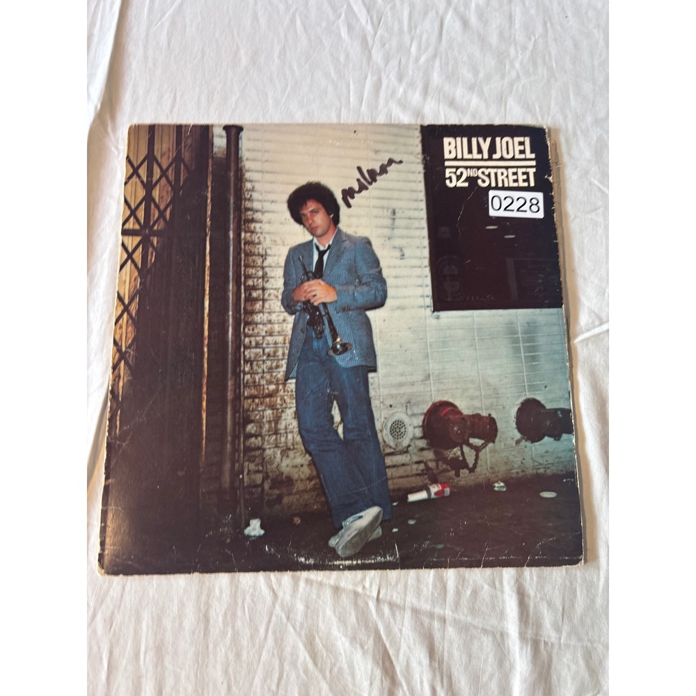 Billy Joel 52nd Street Vinyl LP 12" 1978 Columbia FC 35609 Good Pop Rock